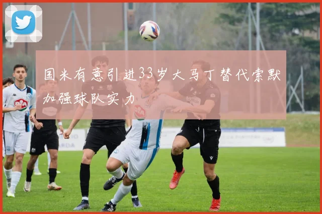国米有意引进33岁大马丁替代索默加强球队实力